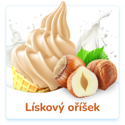Lískový oříšek s kousky oříšků Lískový oříšek s kousky oříšků